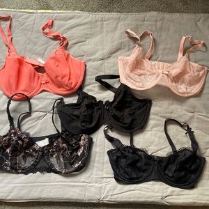 BRA LOT 34D/34DD/32DDD FIVE TOTAL